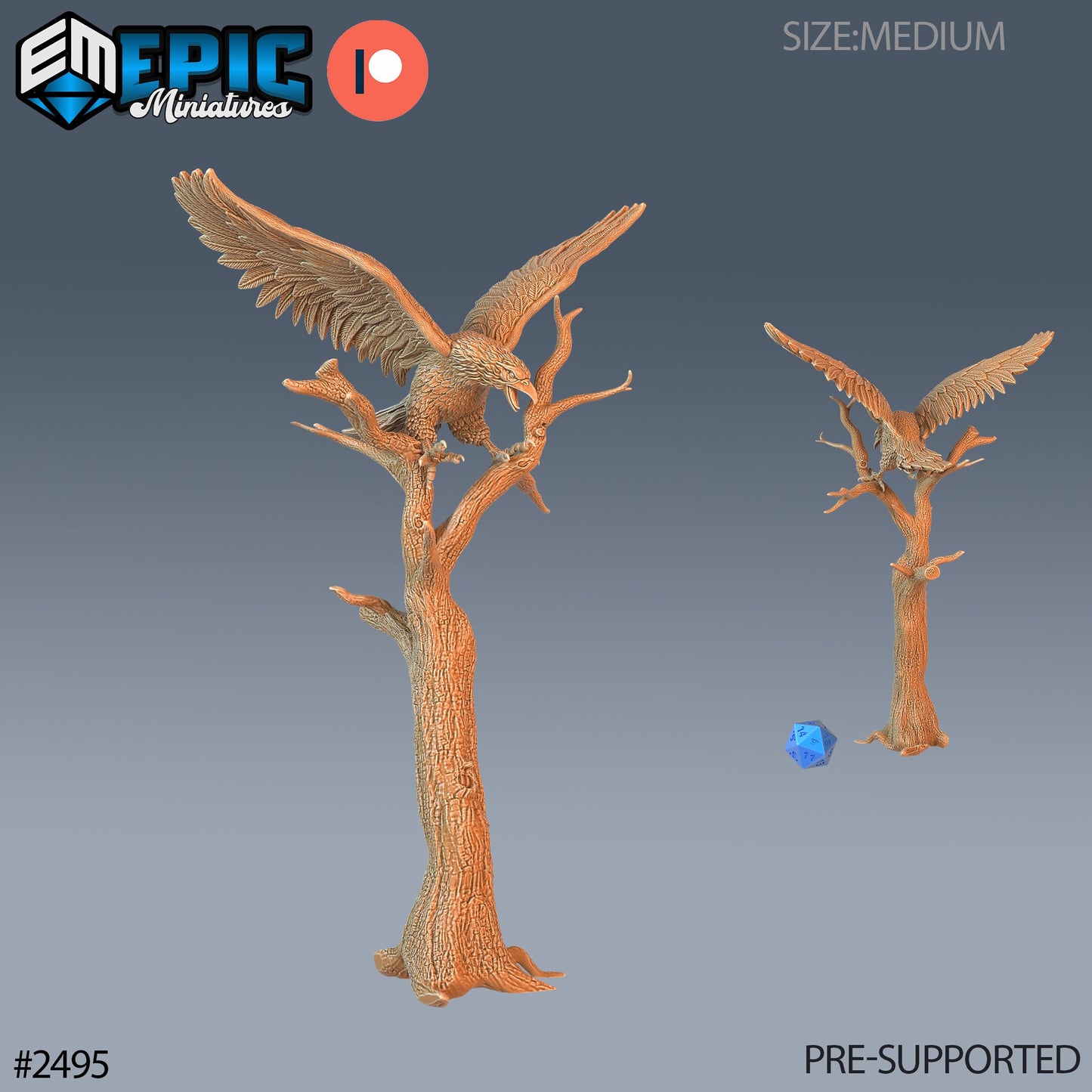 Owl Harpy - Epic Miniatures 