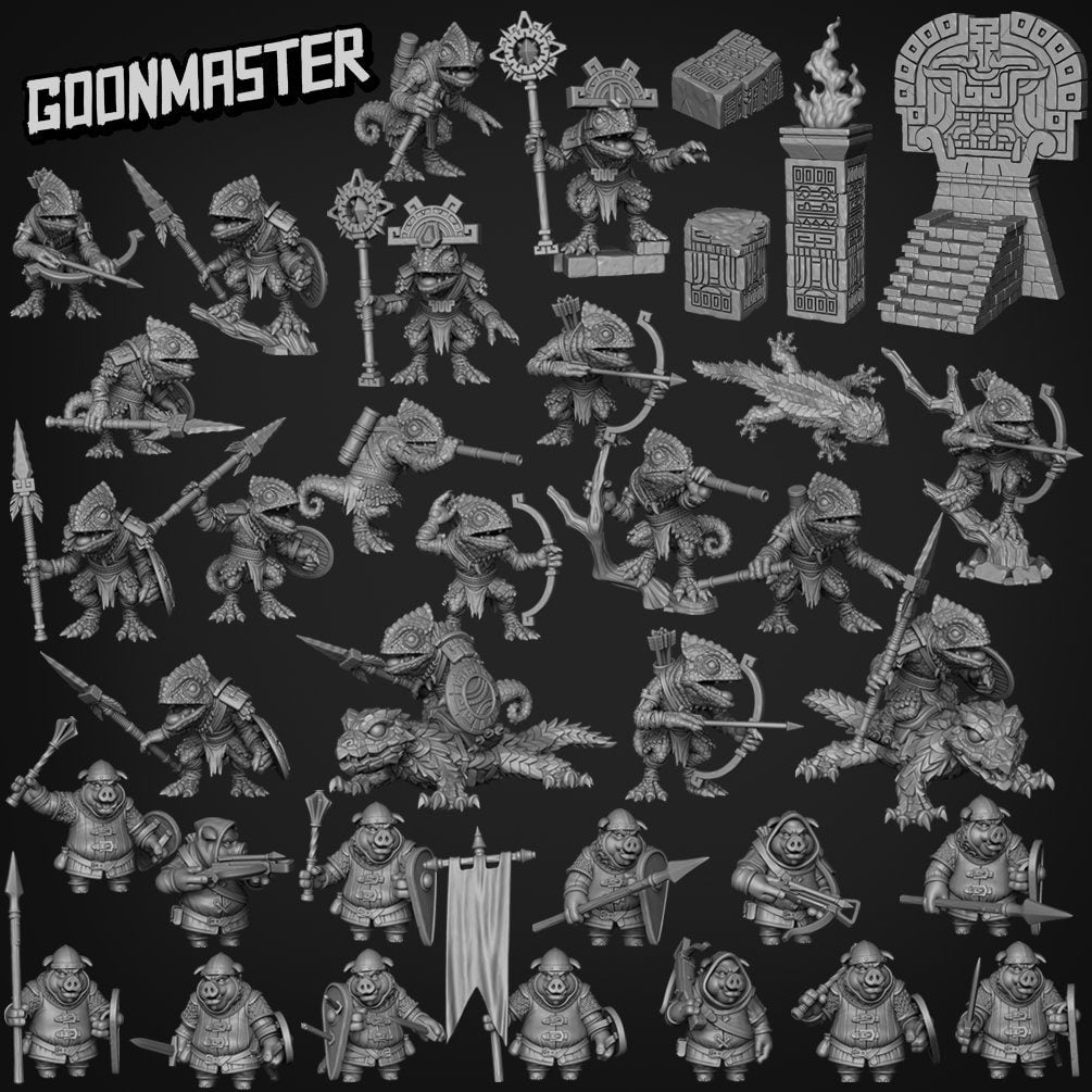 Pig Mace Soldier - Goonmaster 