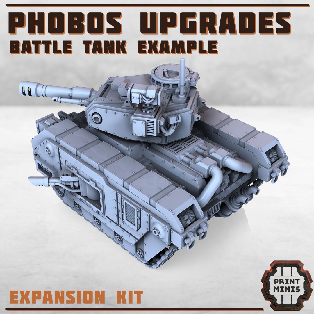 Phobos Main Battle Tank - Print Minis 