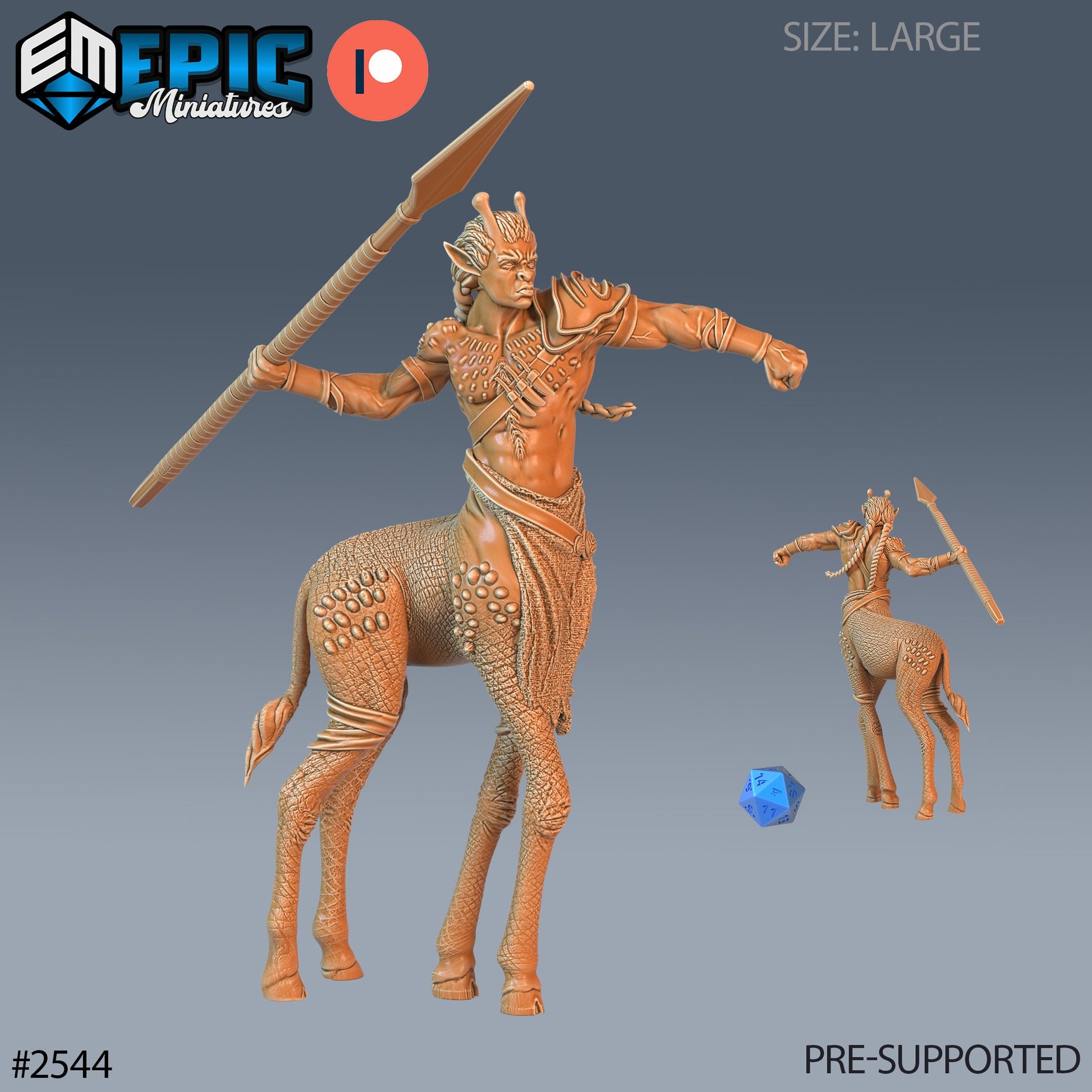 Giraffe Centaur - Epic Miniatures 
