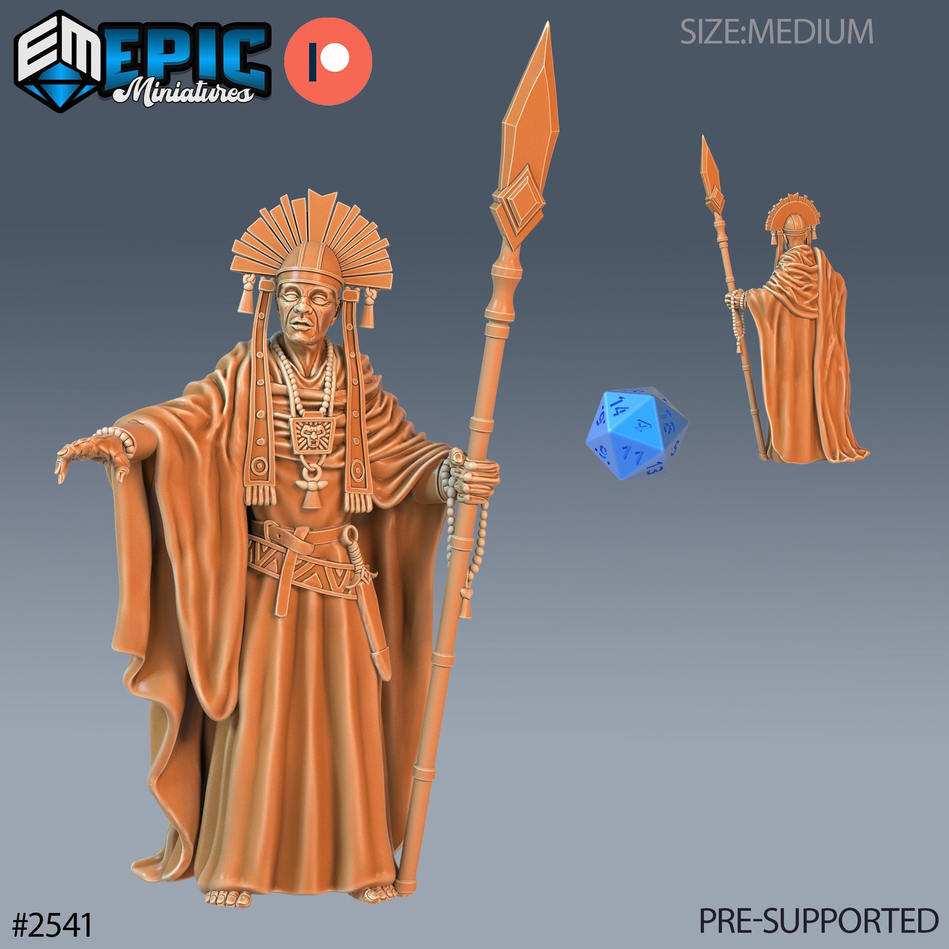 Shaman Chief - Epic Miniatures 