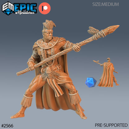 Spear Warrior - Epic Miniatures 