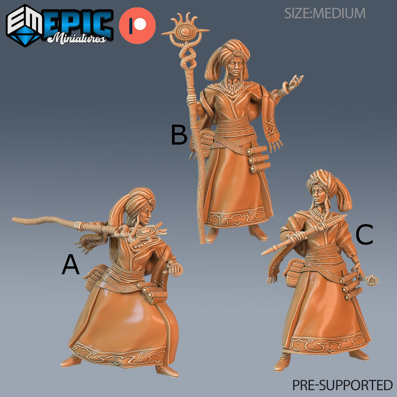 Tribe Seer - Epic Miniatures 