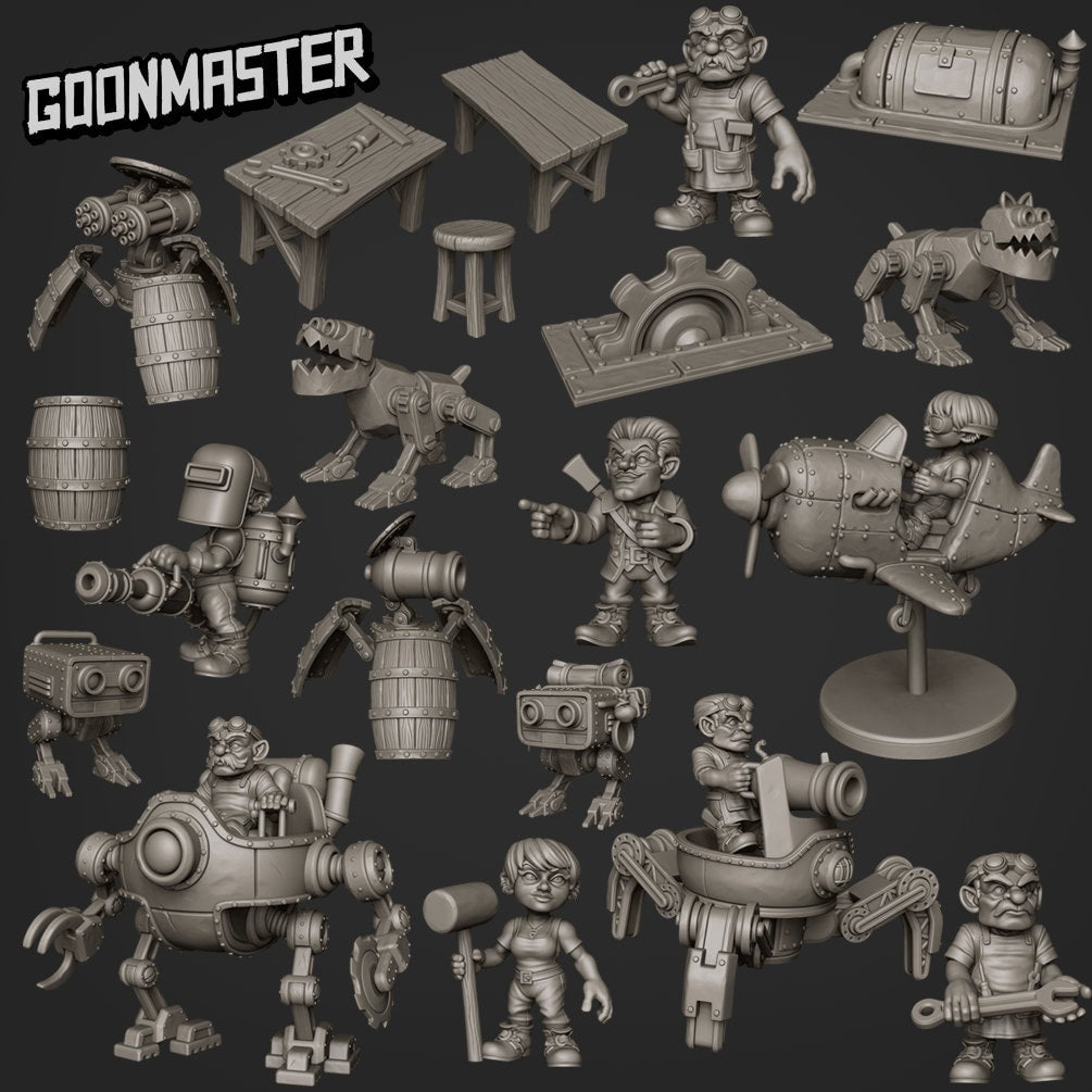 Gnome Workshop Scatter Terrain - Goonmaster 