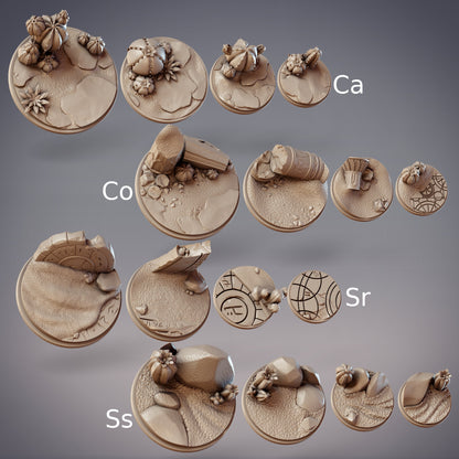Desert Miniature Bases - CobraMode 