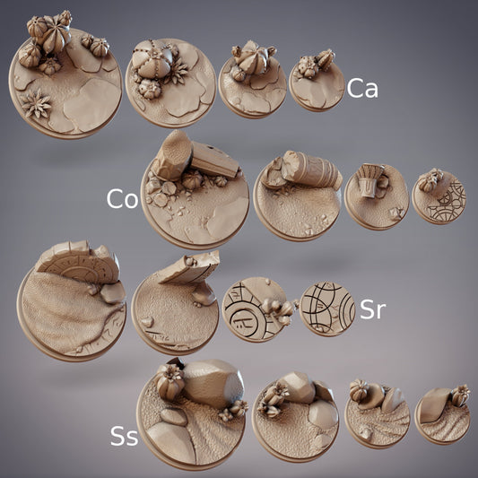 Desert Miniature Bases - CobraMode 
