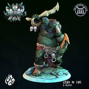 Goid and Zog, Ettin Orc - Crippled God Foundry - Warriors Code 