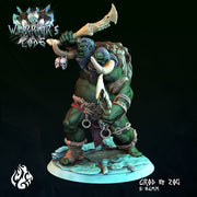 Goid and Zog, Ettin Orc - Crippled God Foundry - Warriors Code 