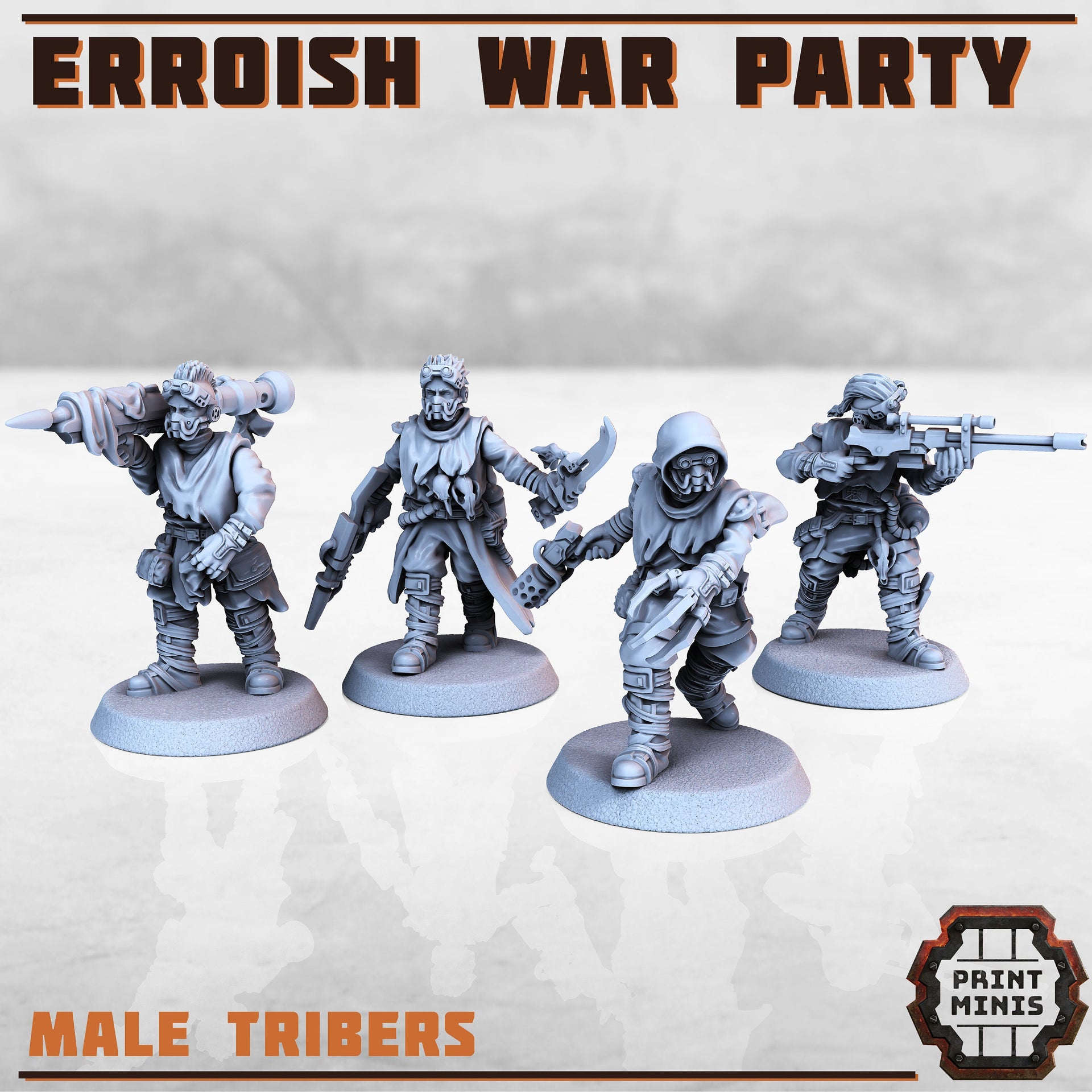 Erroish War Party - Print Minis 