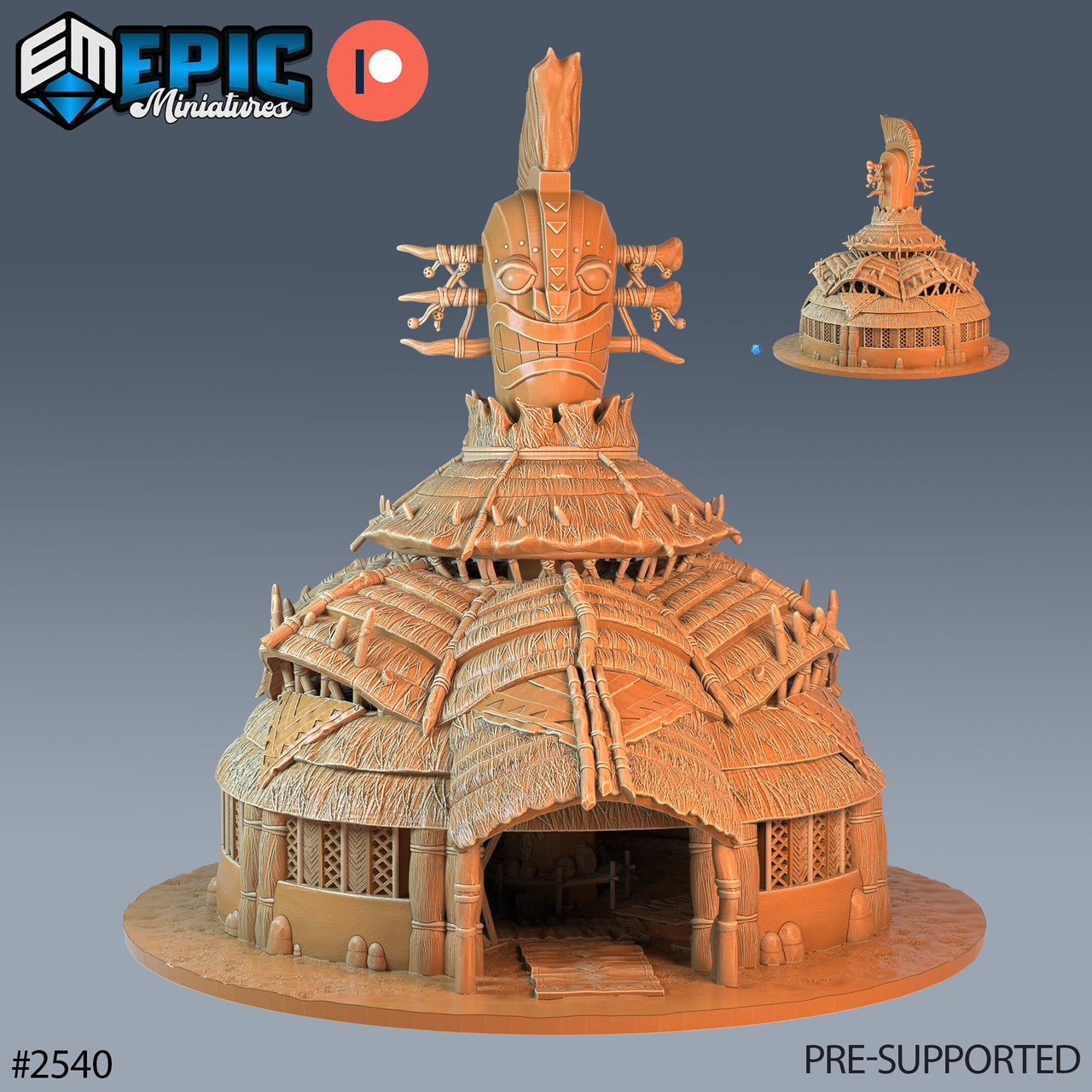 Chiefs Tent - Epic Miniatures 