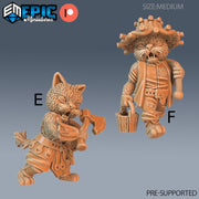 Cat Folk Tribe - Epic Miniatures 