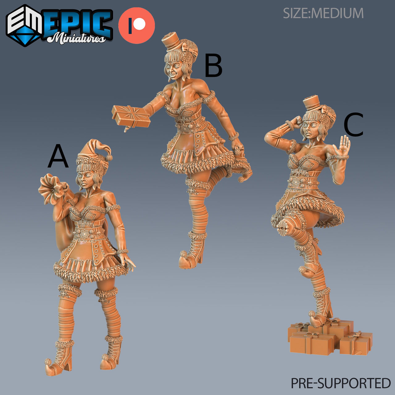 Mrs. Claus - Epic Miniatures