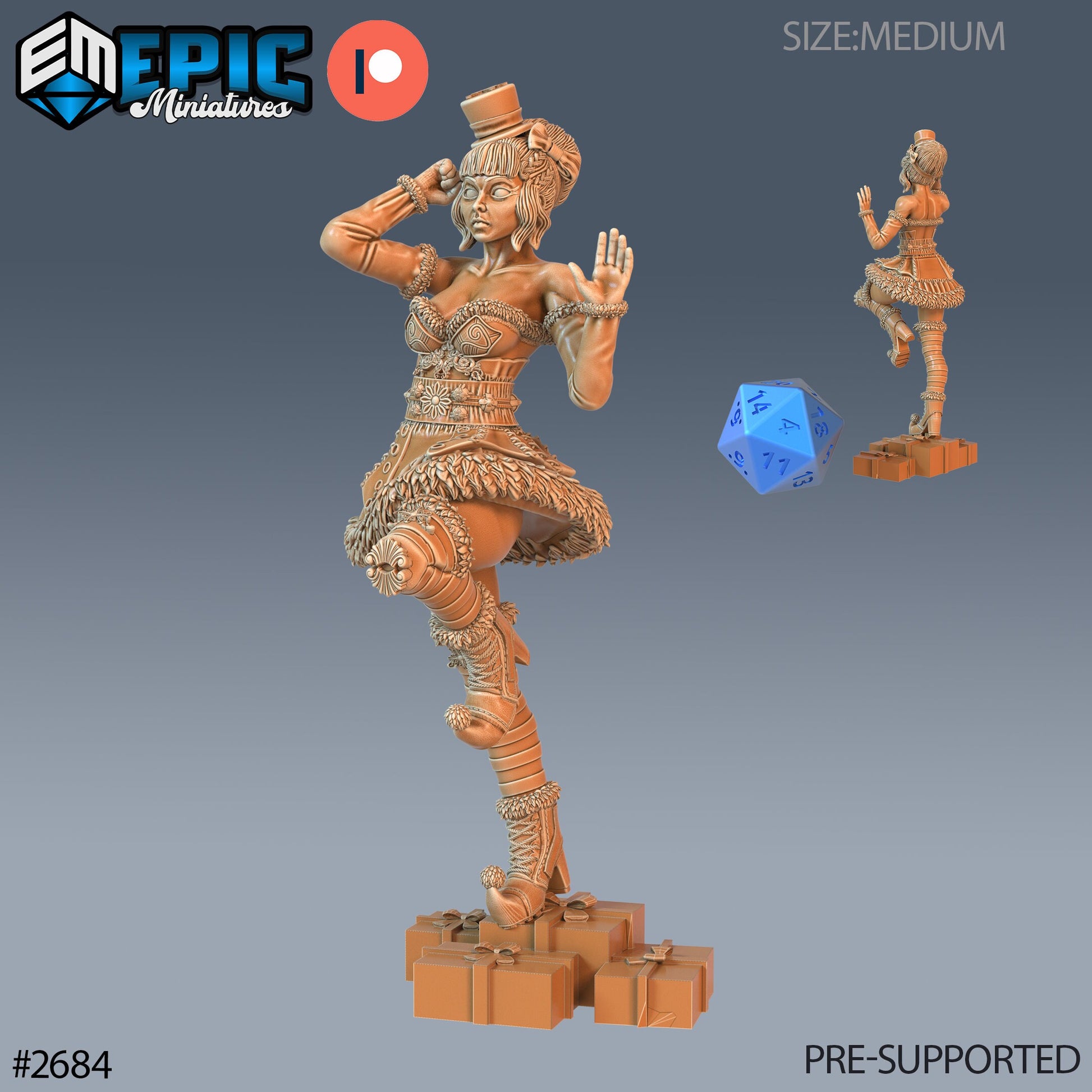 Mrs. Claus - Epic Miniatures 