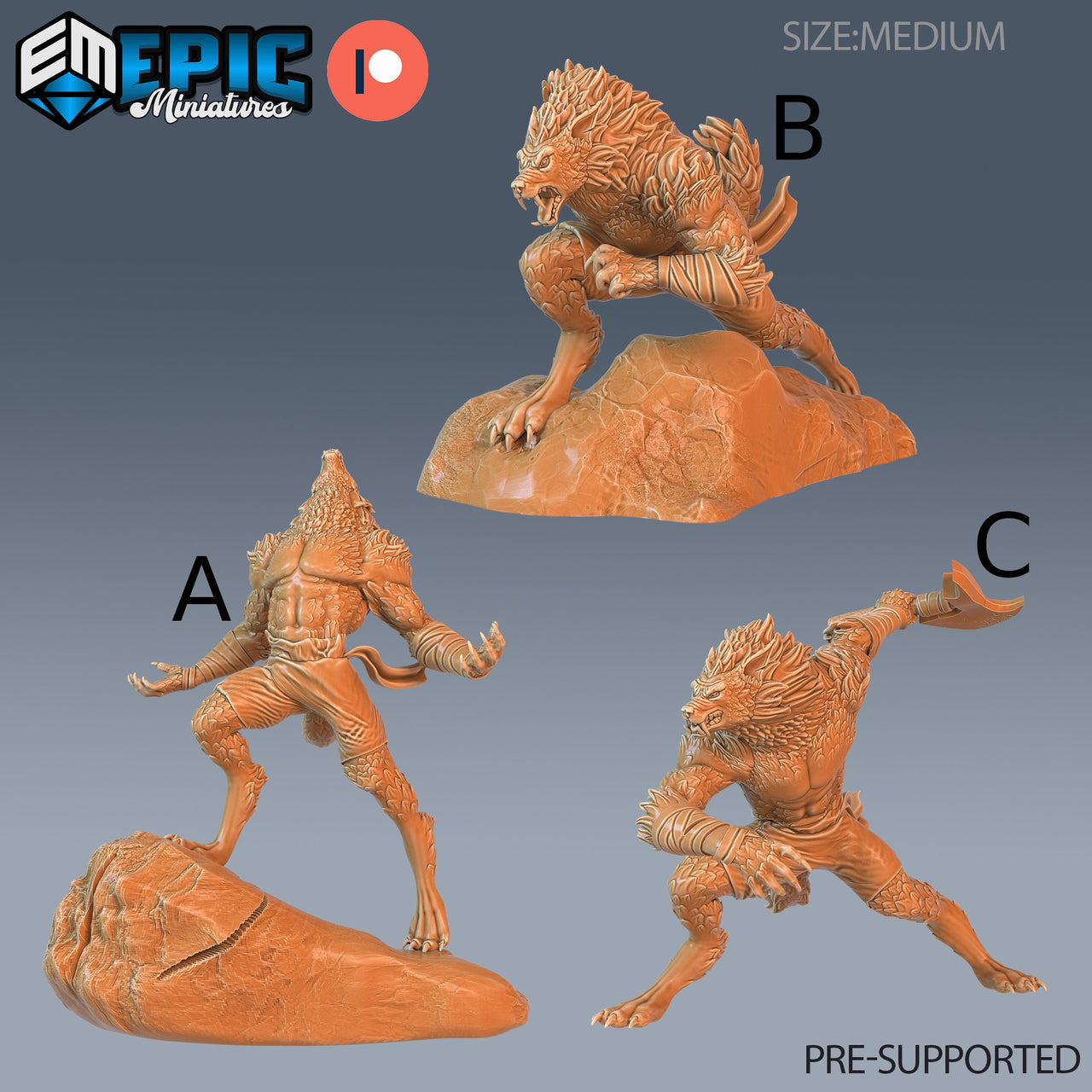 Werewolf Cursed - Epic Miniatures