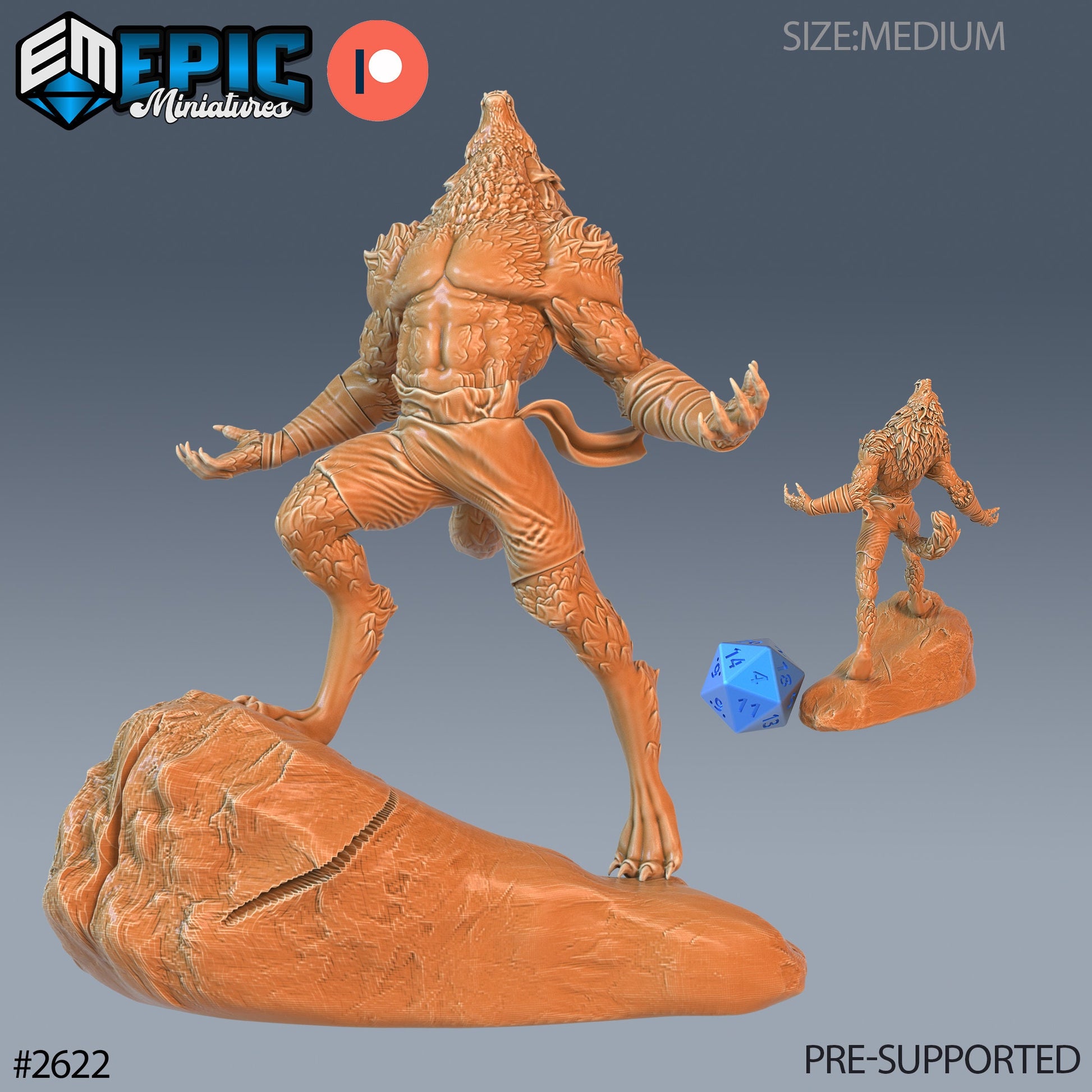 Werewolf Cursed - Epic Miniatures 