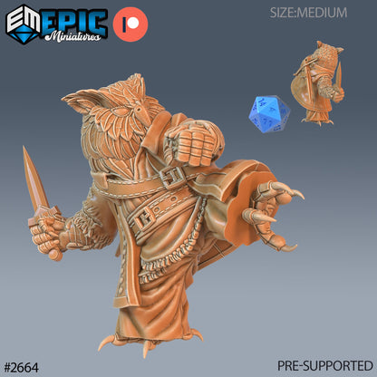 Bird Folk Ranger - Epic Miniatures 