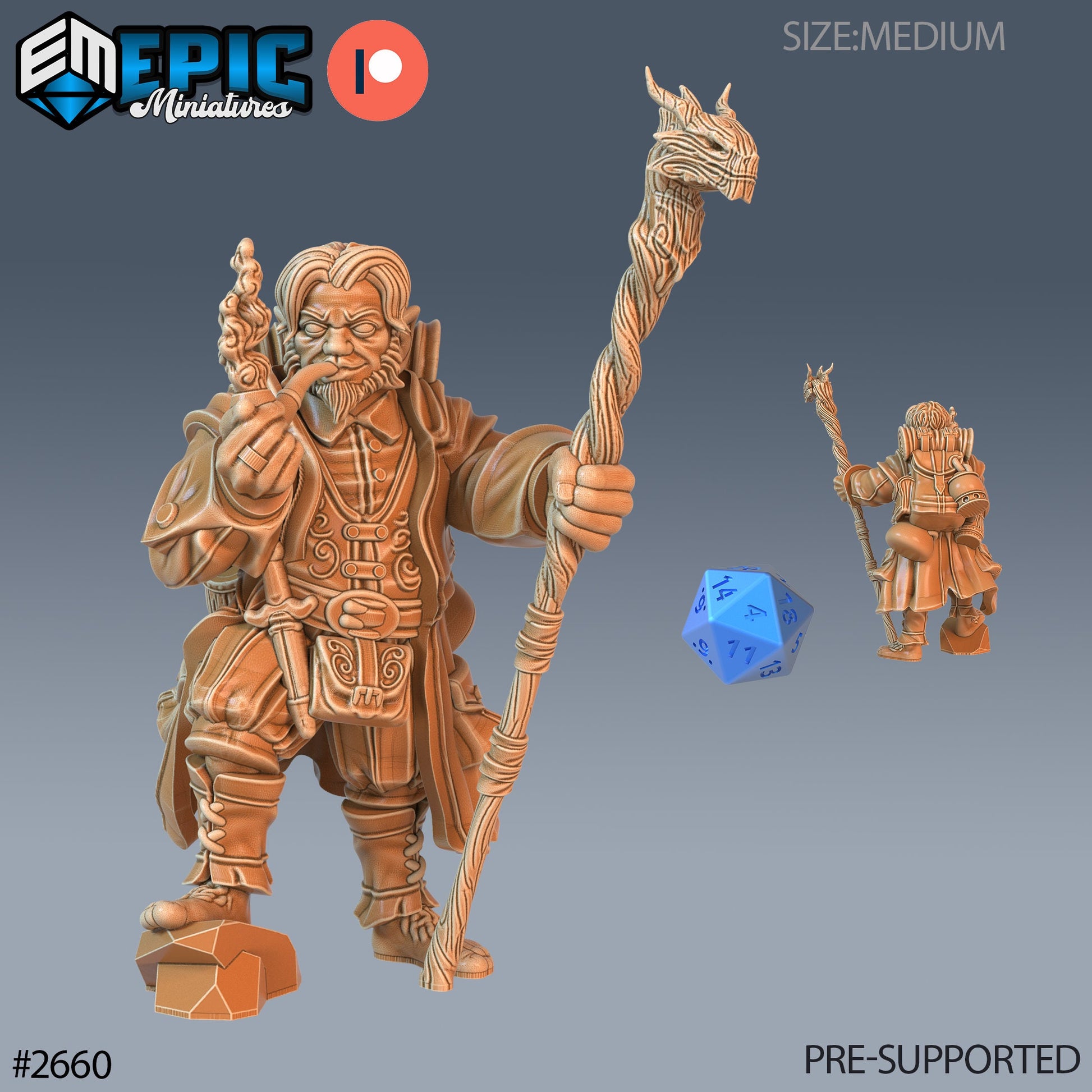 Halfling Adventurer - Epic Miniatures 