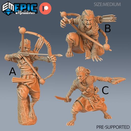 Halfling Skin Changer- Epic Miniatures 