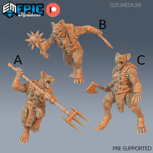 Praerie Gnoll - Epic Miniatures 