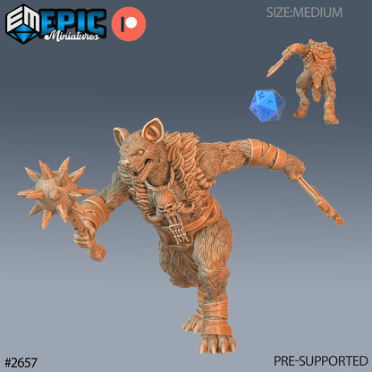 Praerie Gnoll - Epic Miniatures 
