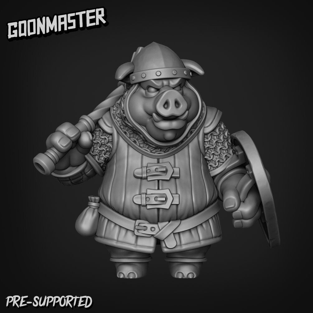 Pig Mace Soldier - Goonmaster 