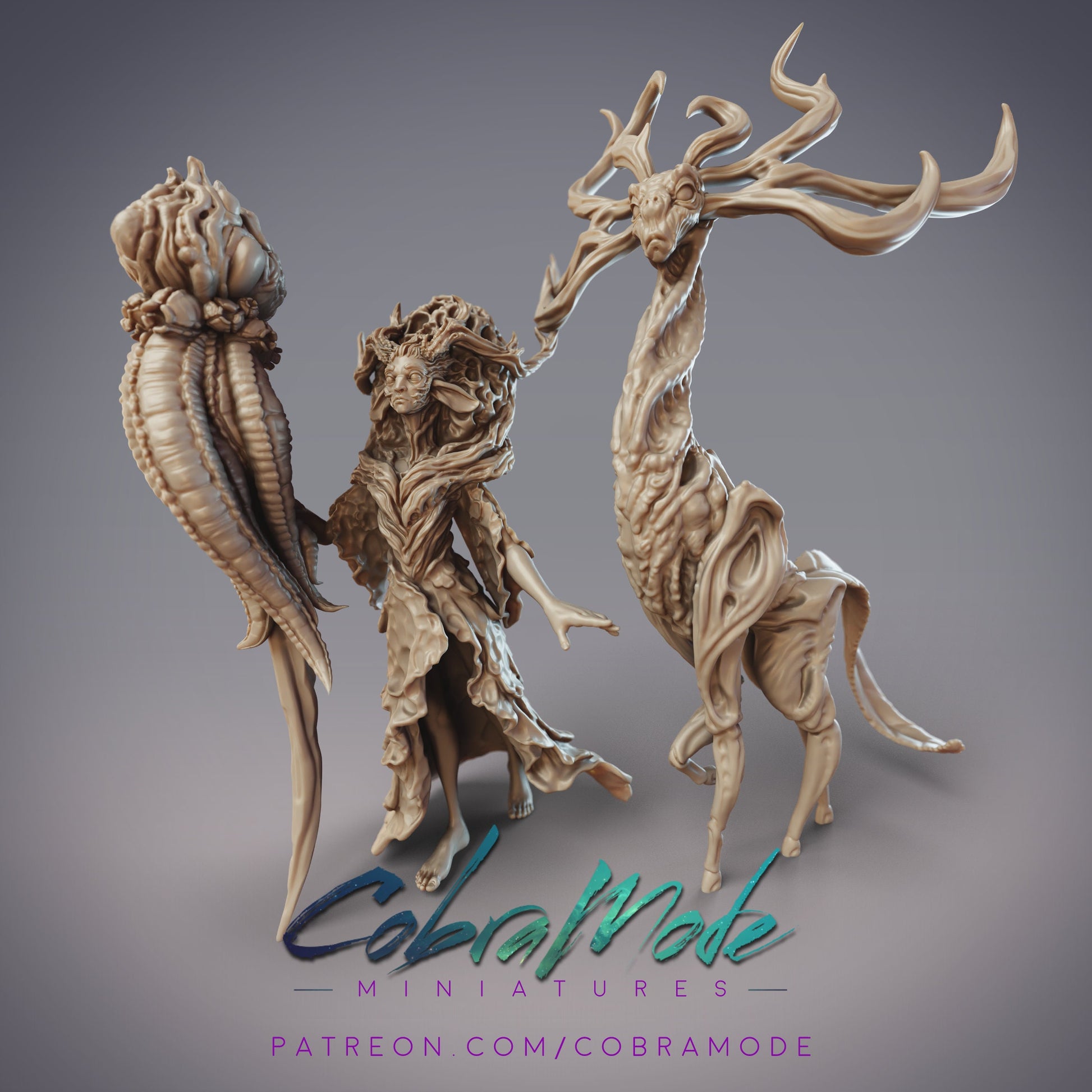 Ciorcal Druid Dinad, Fungusfolk Queen - CobraMode 