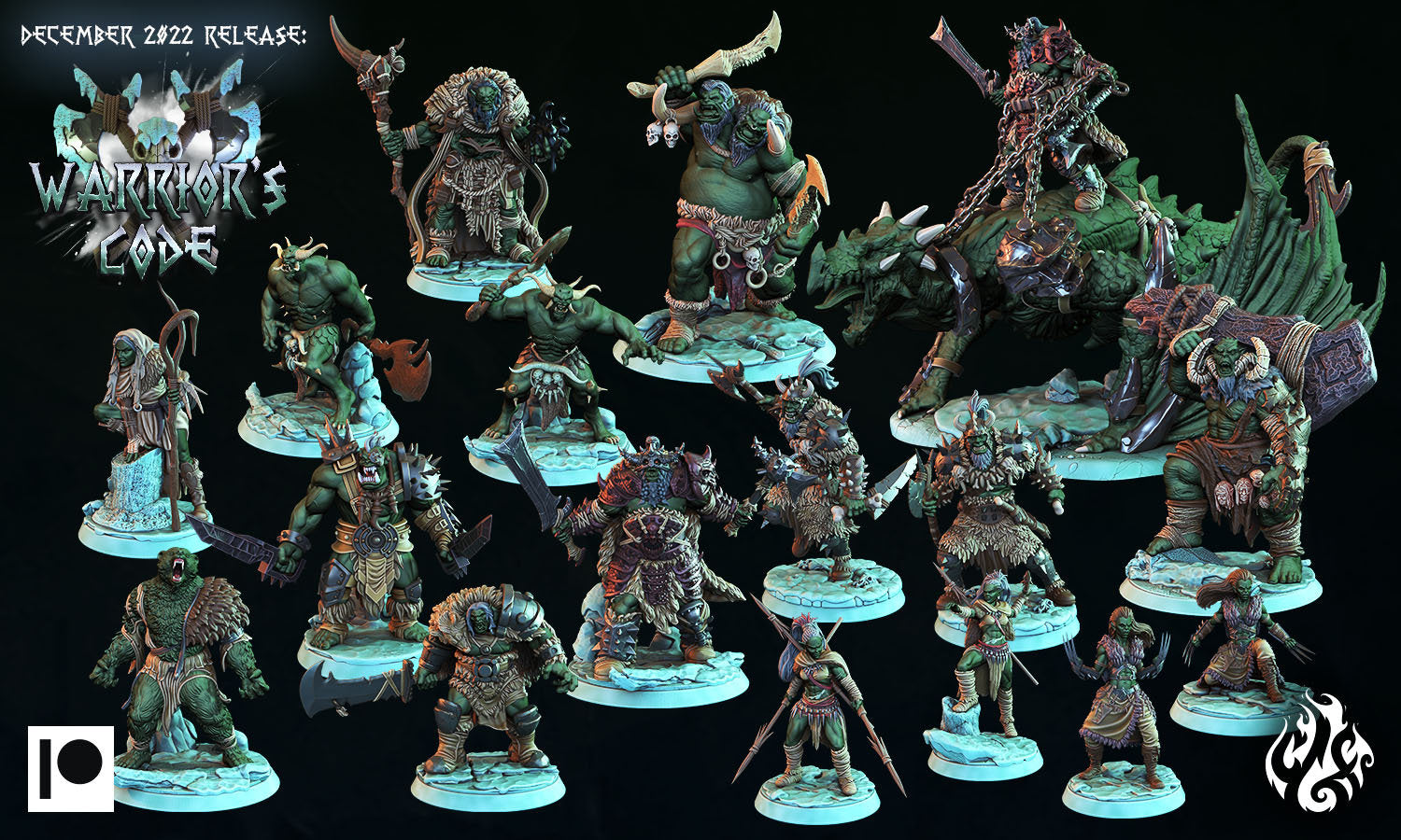 Orc Warriors - Crippled God Foundry - Warriors Code 