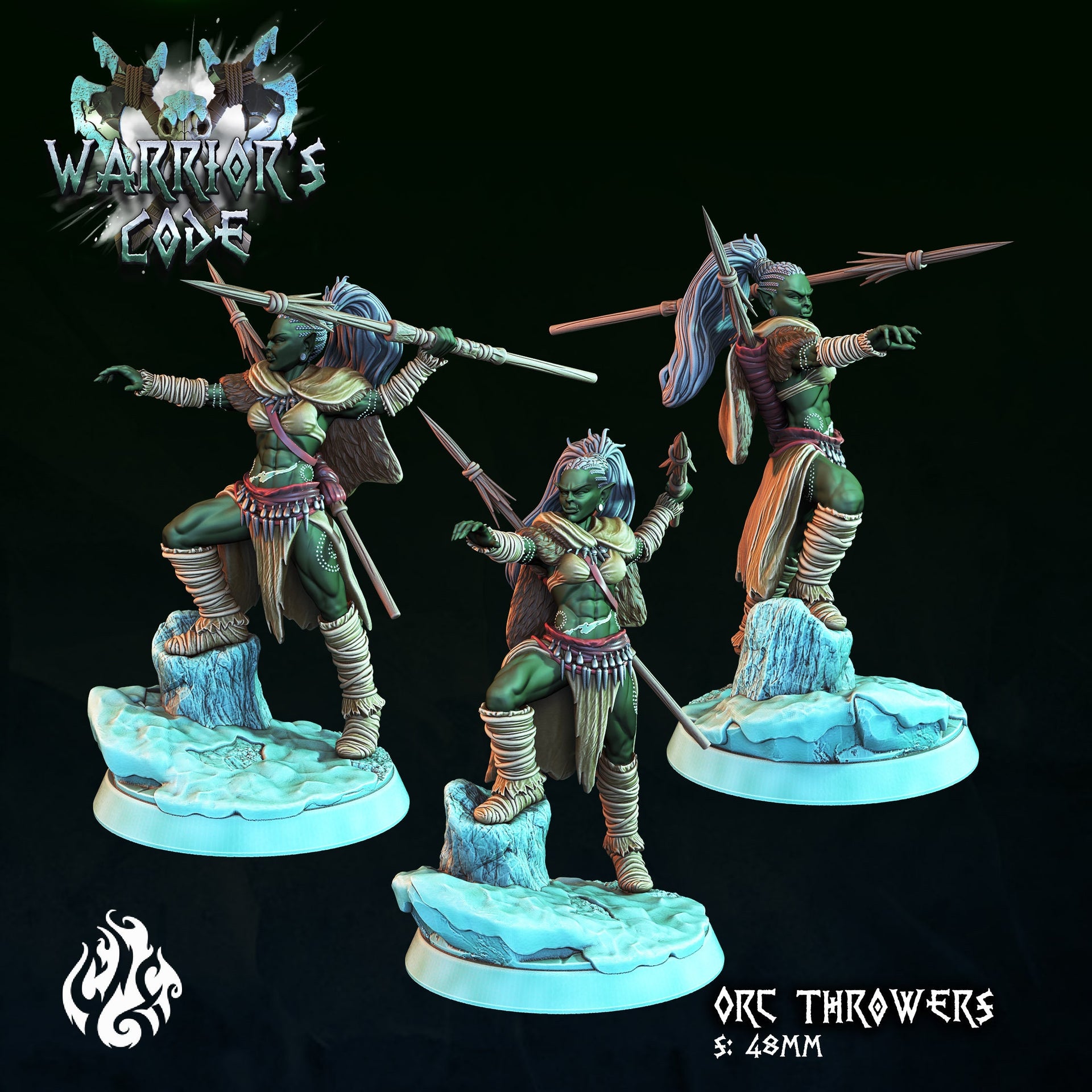 Orc Throwers - Crippled God Foundry - Warriors Code 