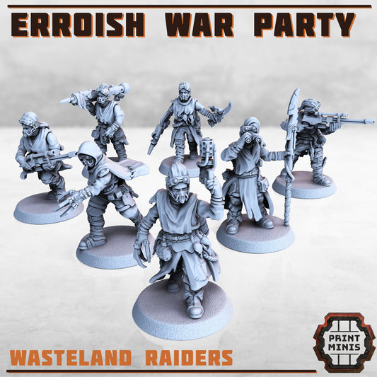 Erroish War Party - Print Minis 
