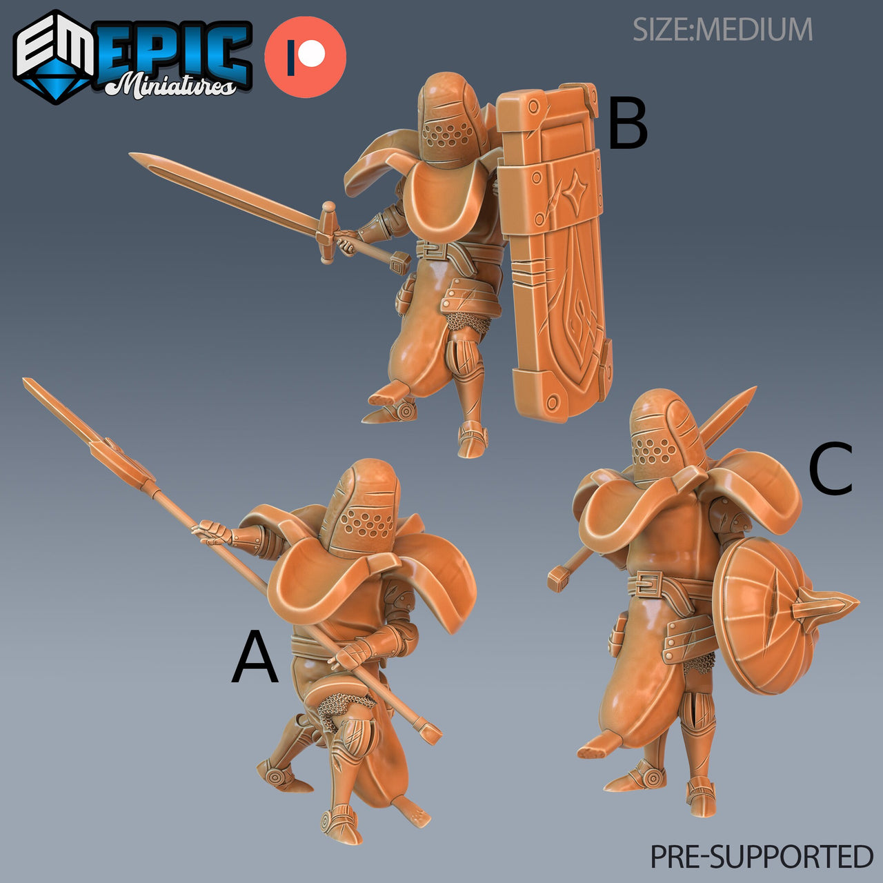 Banana Knight - Epic Miniatures