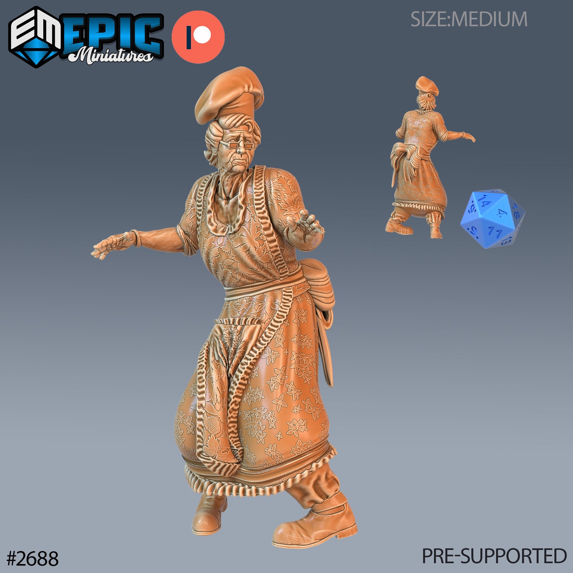Grandma - Epic Miniatures 