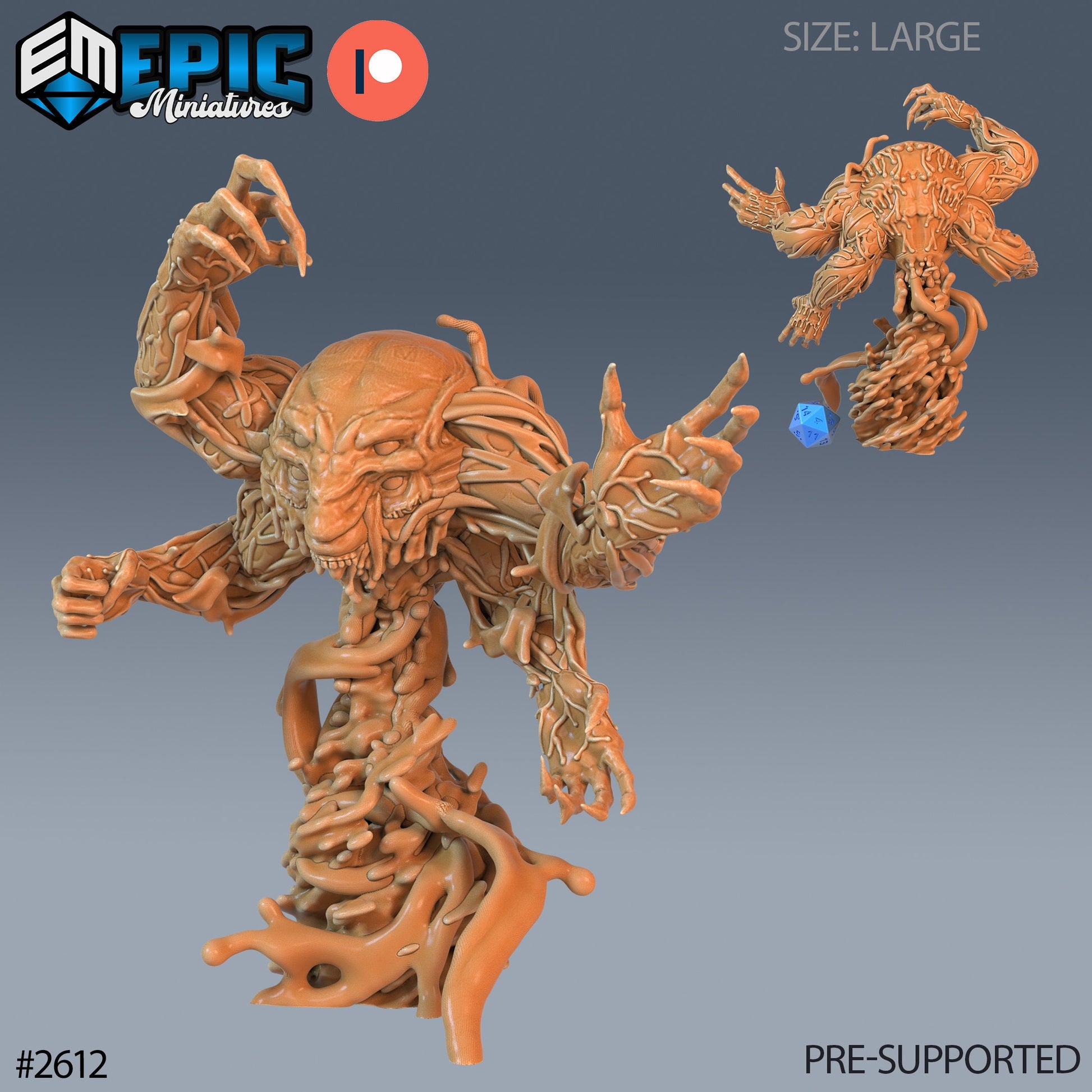 Blood Golem- Epic Miniatures 