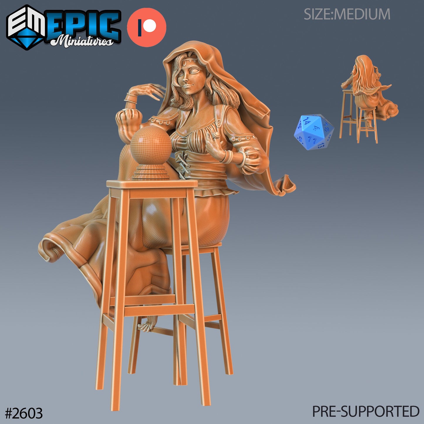 Fortune Teller - Epic Miniatures 