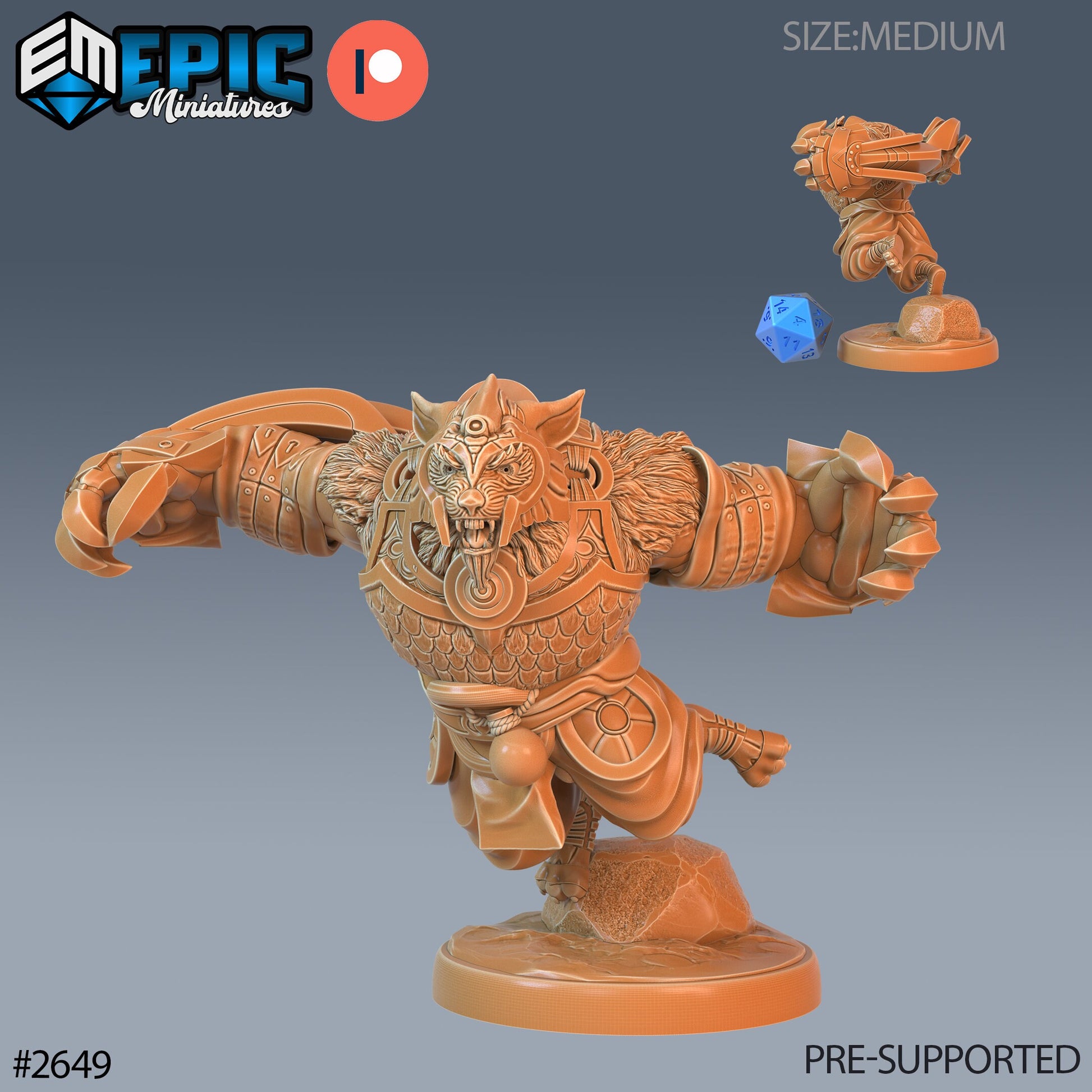 Armored Beast - Epic Miniatures 