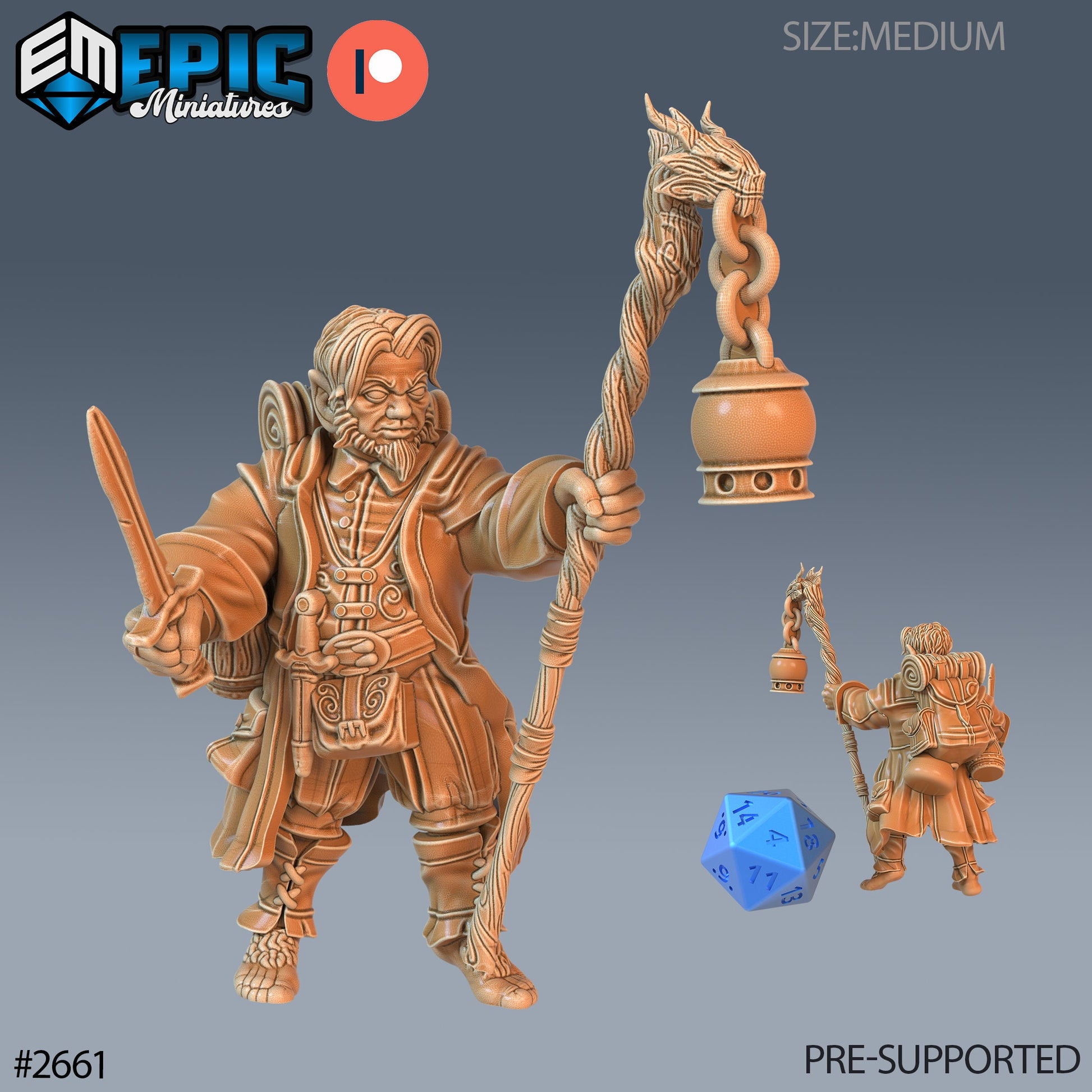 Halfling Adventurer - Epic Miniatures 