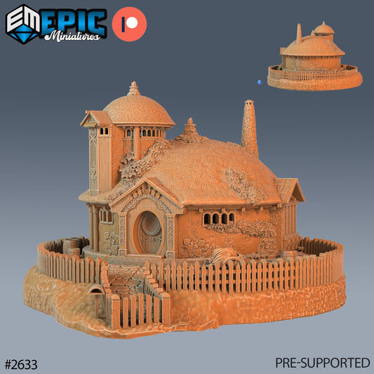 Halfling Hill House - Epic Miniatures 