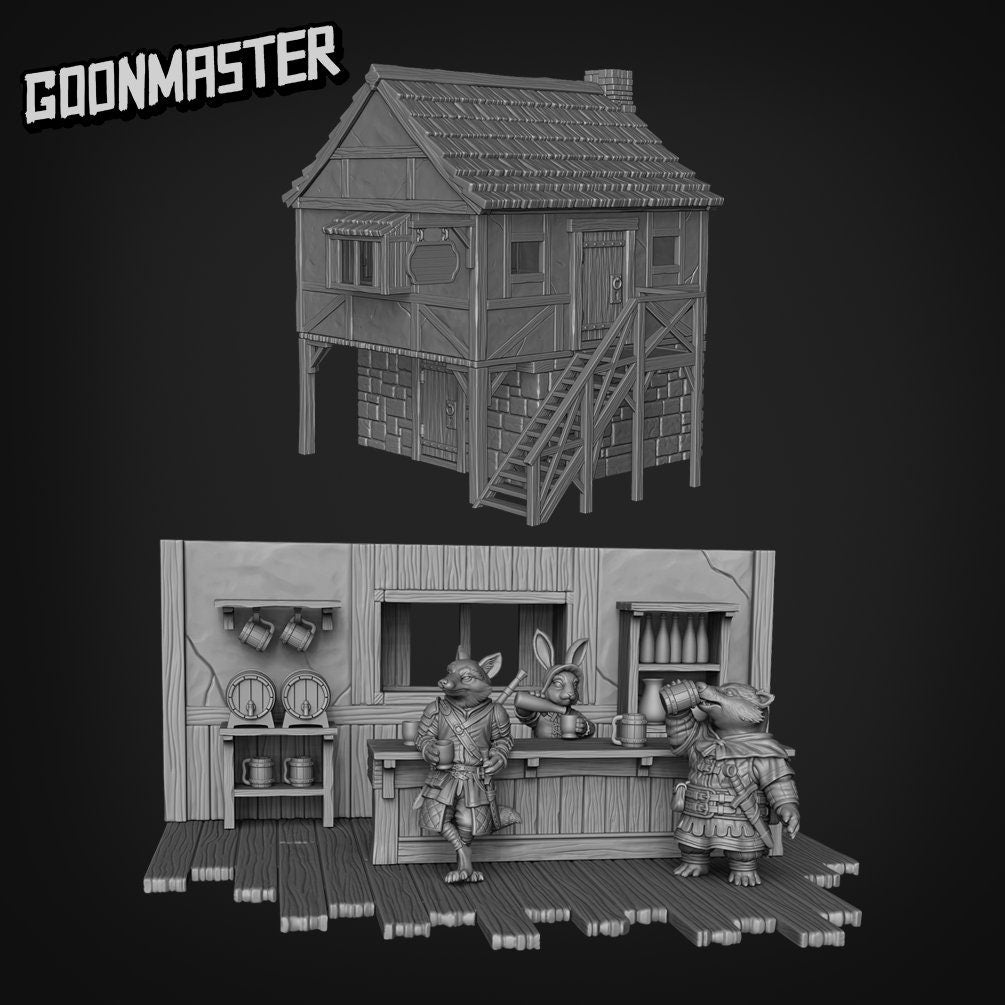 Tavern Diorama and Building - Goonmaster