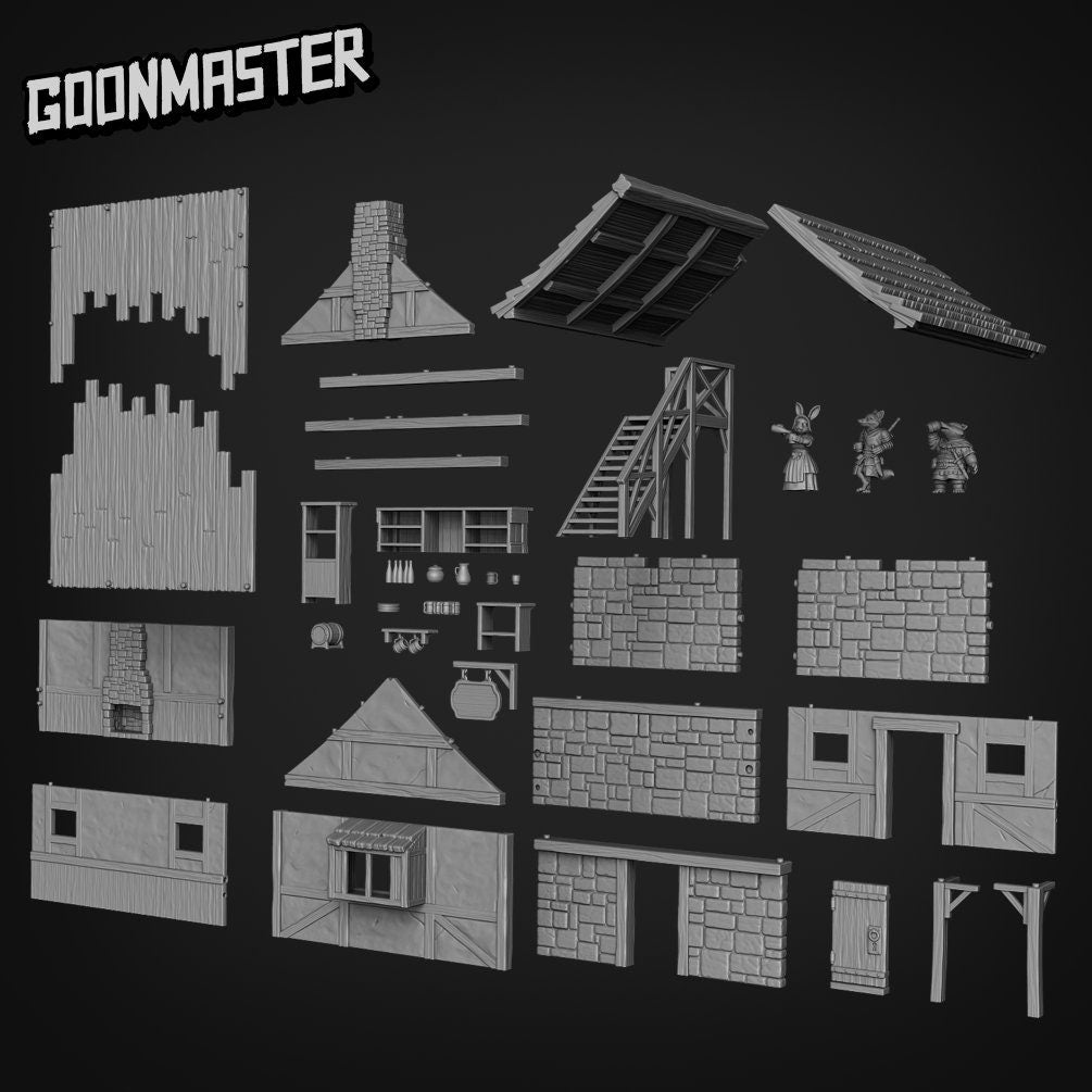 Tavern Diorama and Building - Goonmaster