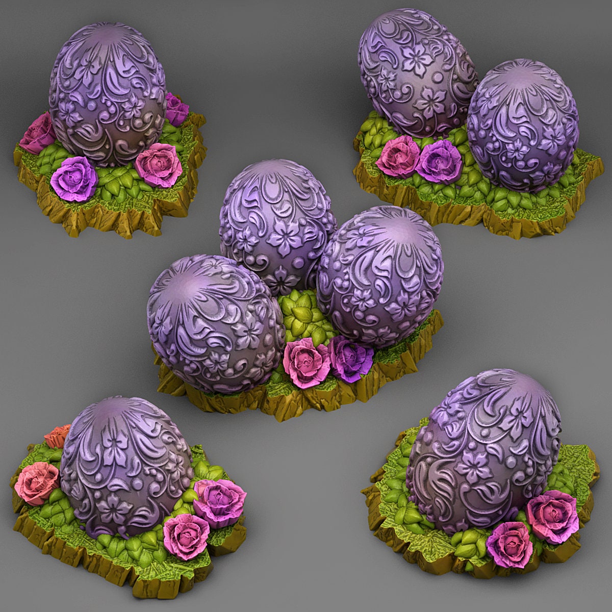 Eggs from Wonderland Scatter Terrain - Fantastic Plants and Rocks