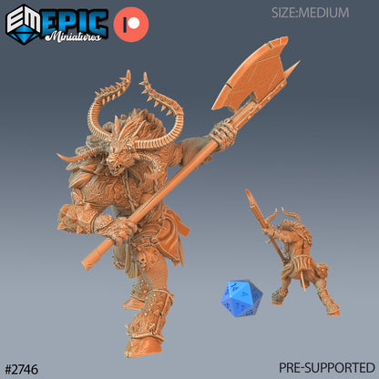 Demonic Minotaur - Epic Miniatures