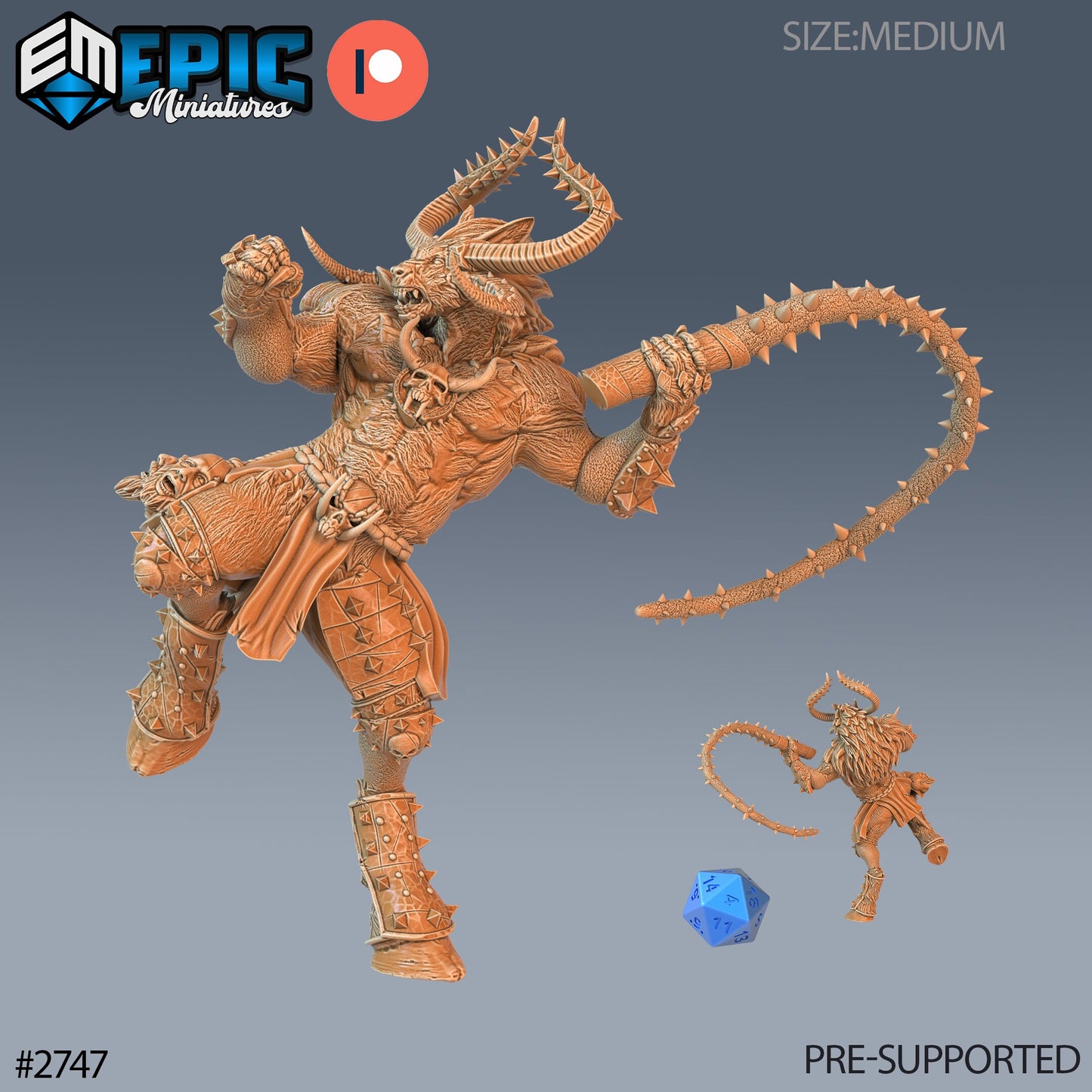 Demonic Minotaur - Epic Miniatures