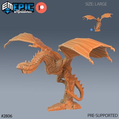 Cave Wyvern - Epic Miniatures