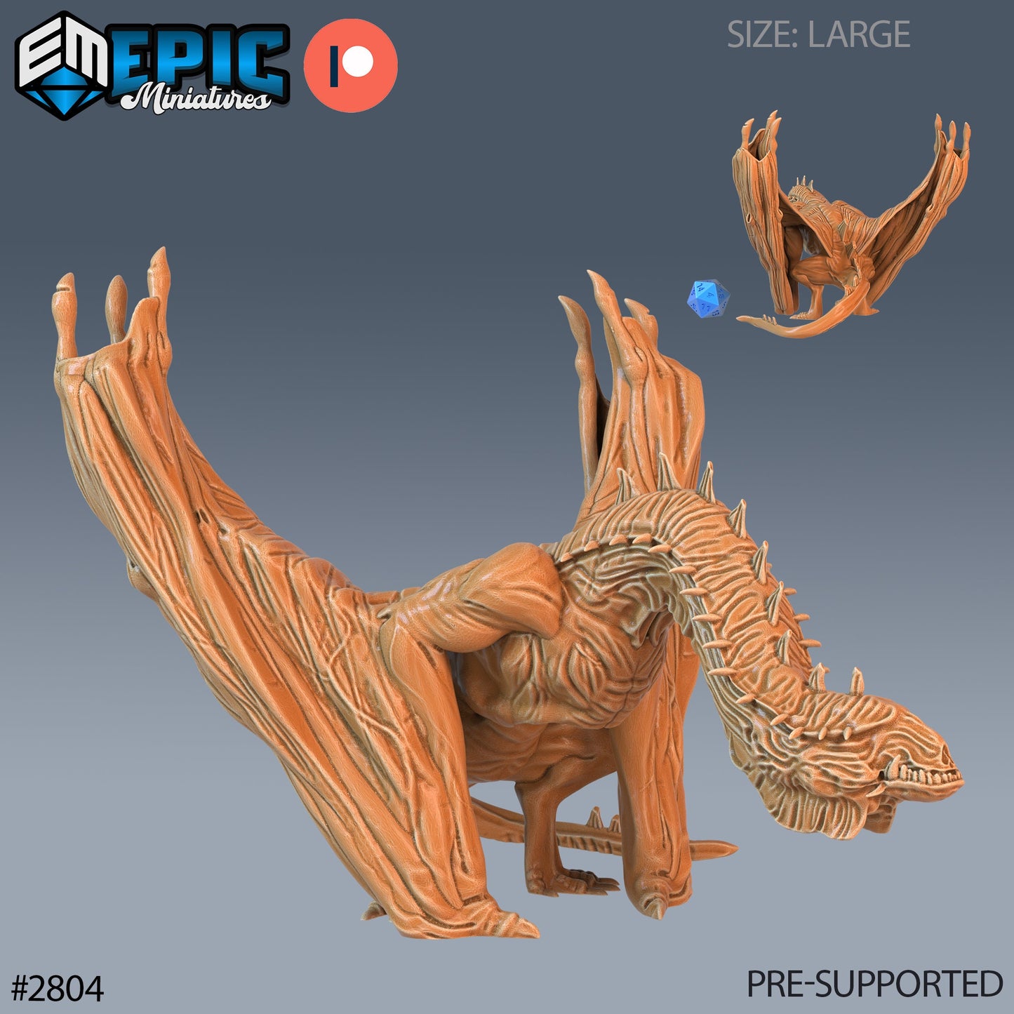 Cave Wyvern - Epic Miniatures