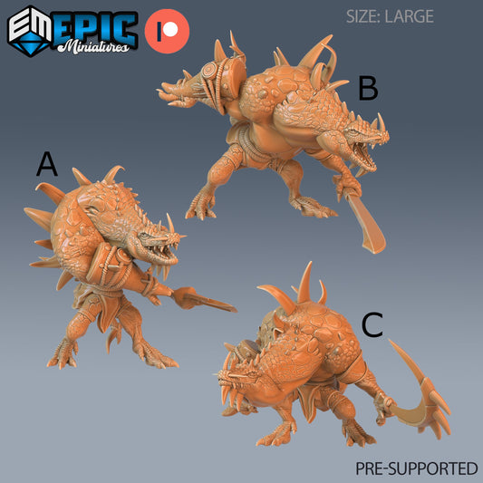 Crocodile Hunchback - Epic Miniatures