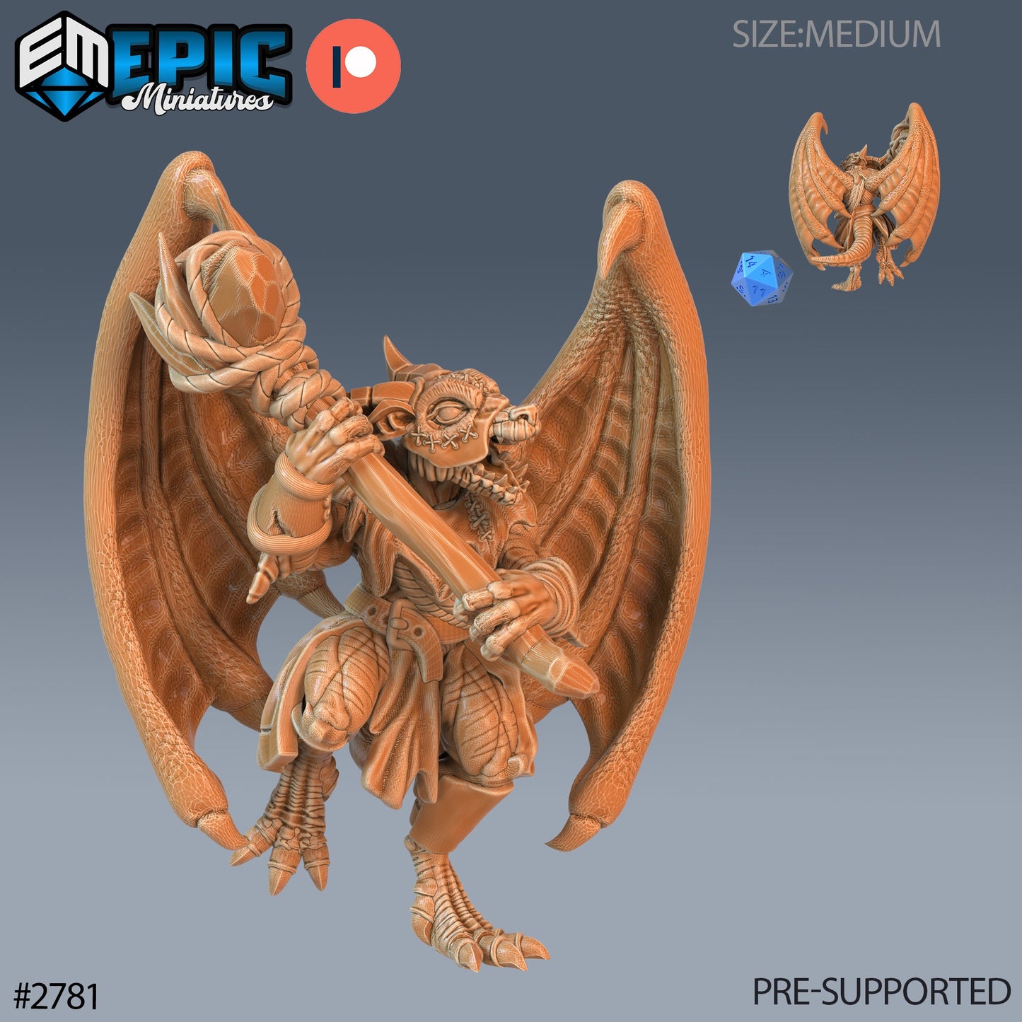 Winged Kobold Tribe - Epic Miniatures