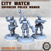 City Watch, Enforcer Police - Print Minis