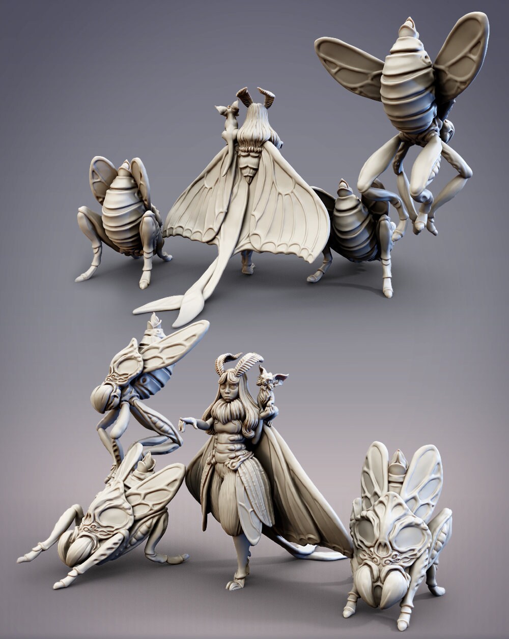 Fidelium Tamer Pyrina, Mothfolk Bug Tamer- CobraMode