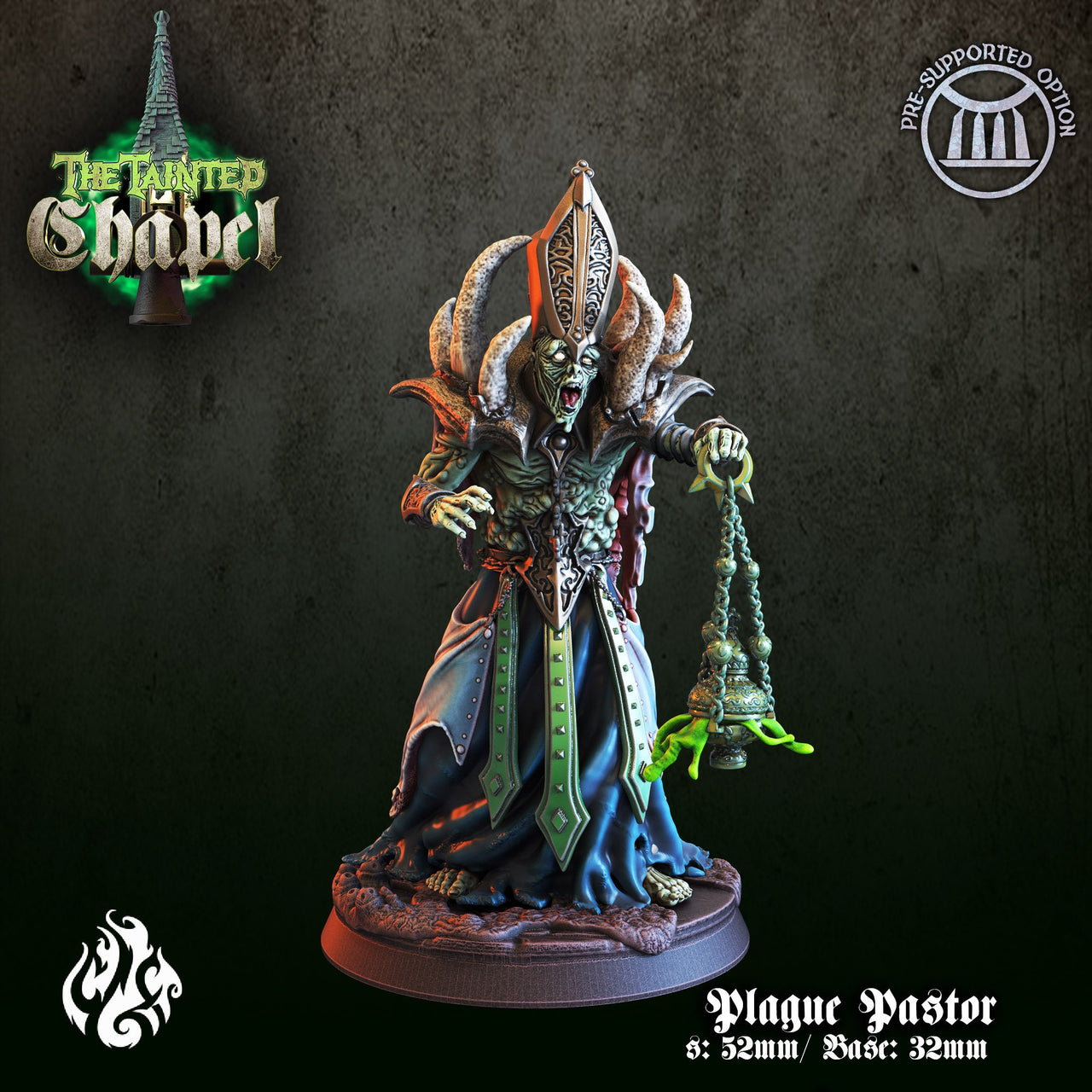 Plague Pastor - Crippled God Foundry - The Tainted Chapel