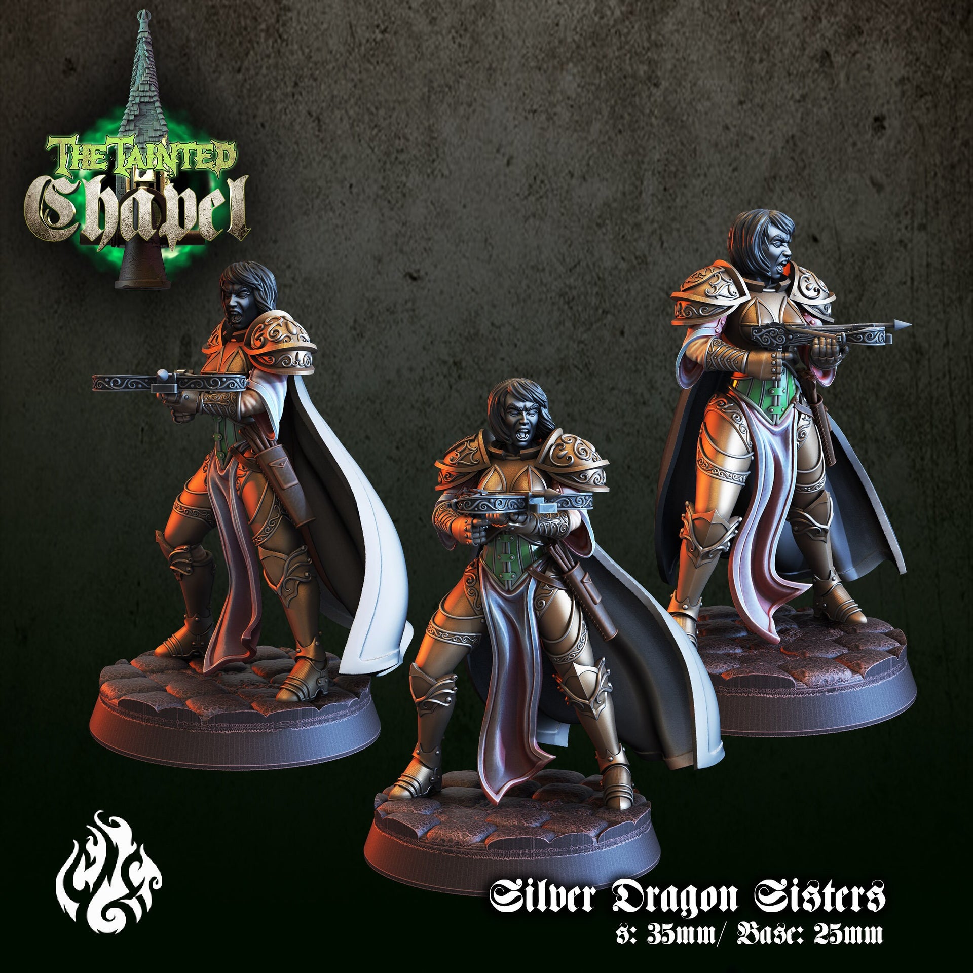 Silver Dragon Sisters - Crippled God Foundry - The Tainted Chapel