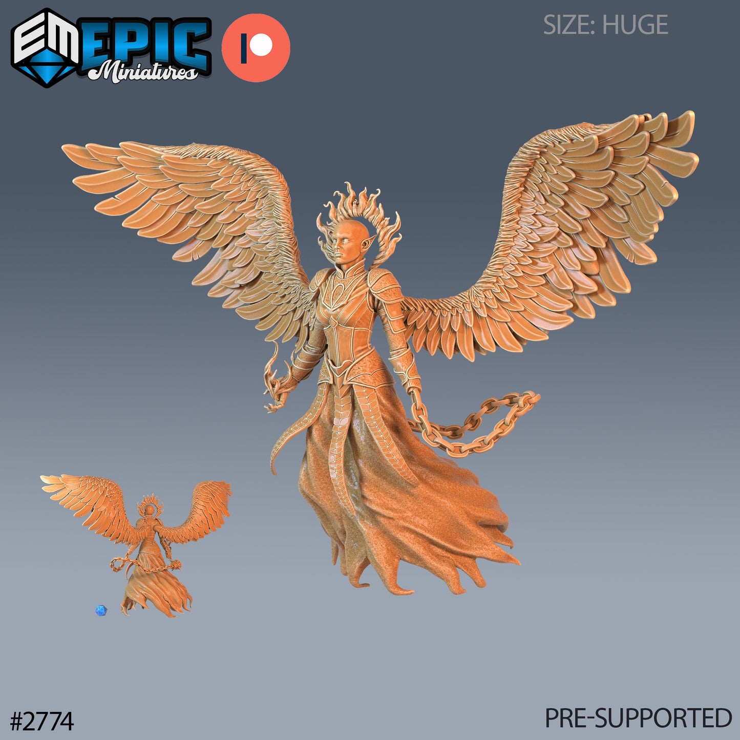 Hells Angel Zariel- Epic Miniatures
